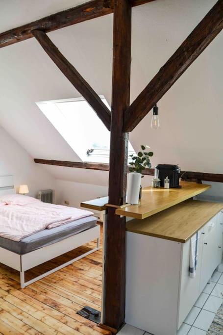 Schoene Dachgeschosswohnung Nahe Koeln ภายนอก รูปภาพ